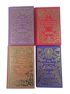 Sherlock Holmes Arthur Conan Doyle HC Cloth Covered Lot 4 Hounds Baskerville - Photo 1/12