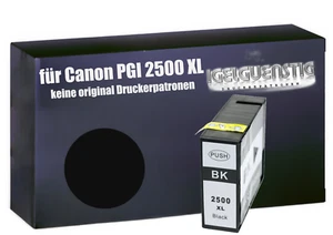 1x Tintenpatrone XXL für Canon MAXIFY MB5050 MB5150 MB5350 ersetzt PGI-2500 BK - Bild 1 von 6