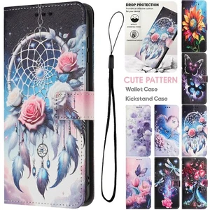 PU Leather Pattern Magnetic Shockproof Case For Samsung A06 A05s A04s A03s A02s - Picture 1 of 74