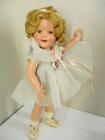 Vintage 1934 Ideal Shirley Temple 18" Composition Doll in Baby Take a Bow Dress