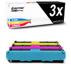 3x Eurotone Toner für HP Color LaserJet CP-1513-N CP-1215 CM-1512-H CP-1518-NI