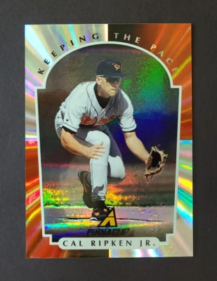 1997 Pinnacle Cal Ripken Jr. Keeping The Pace вставная карта No14 — Orioles Зал славы - Изображение 1 из 4