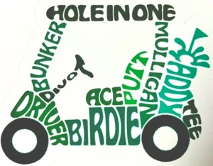 Golf Stickers For Dad - Picture 1 of 2