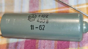 Condensador de audio KBG-M2 PiO URSS 0,25uF 400 V NOS - Imagen 1 de 6