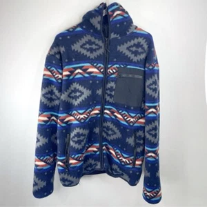 ORIGINAL DELUXE Men's Fleece Hoodie Jacket Indian Design L - Picture 1 of 4