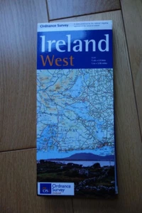 Ireland Map - West, Irland Faltkarte, Ordnance Survey, 1:250.000 - Bild 1 von 1