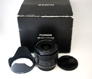 360 Fujifilm Fujinon XF 14mm f/2.8 R ASFERICO ***EXC*** CAPPUCCIO IN SCATOLA Spedizione da DHL - Foto 1 di 13