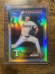2024 Topps Update Series - Rainbow Foil #US109 Cole Winn (RC) - Bild 1 von 2