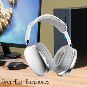 Bluetooth Over-Ear Earphones Super Bass Wireless Headphones Headsets 5.0 Stereo - Picture 1 of 16