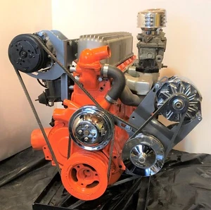10091 194 215 230 250 292 CHEVY BRACKET SET ALTERNATOR PS & AC - Bild 1 von 4