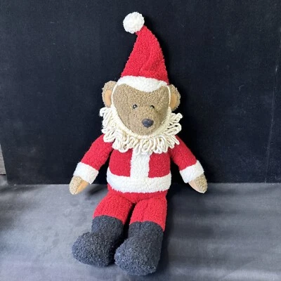 Hallmark Santa Yarn Beard Teddy Bear 15" Plush Stuffed Animal Toy - Image 1 of 4