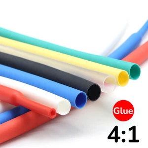 Heat Shrink Tube 4mm - 40mm 4:1 Adhesive Glue Lined Heatshrink Tubing Sleeve - Picture 1 of 10