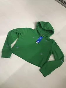 Adidas Originals Damen Cropped Hoodie Hoody Neu Lappen Gr. 8 Flieder Adidas Blumen - Bild 1 von 9