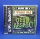 Army Men World War: Team Assault | PS1 | Playstation | CIB Tested