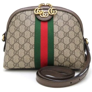 GUCCI Ophidia small shoulder bag 499621 GG Supreme Canvas/ Leather /352410 - Picture 1 of 8