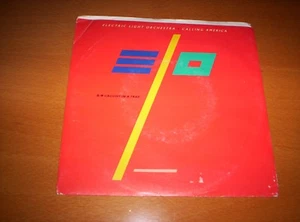 ELO "CALLING AMERICA" PICTURE SLEEVE 7 INCH 45 1986 - Picture 1 of 4