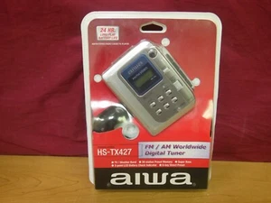 Aiwa HS-TX427 Cassette Player FM/AM Worldwide Digital Tuner **New Sealed** - Picture 1 of 2
