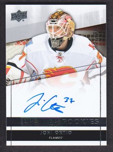 2014-15 Upper Deck Premier Hockey #69 Joni Ortio RC Auto 153/299