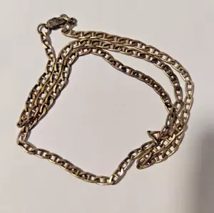 CADENA ANTIGUA DE PLATA DE LEY 925 13 GRAMOS - Picture 1 of 4