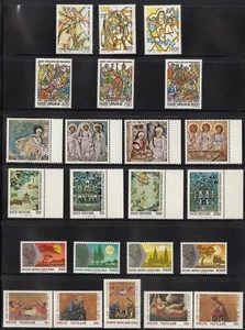 VATICAN 1990 #850-869, C88-C91 MINT NH - Picture 1 of 2