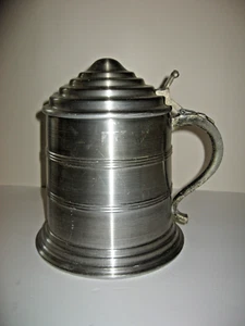 Vtg Apex Aluminum Beer Stein Ice Bucket Tankard 1970 MCM Barware HONG KONG - Picture 1 of 7