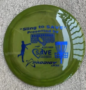 NEW 400 X3 Driver Prodigy Disc Golf at Spinner Discs Sling To Save Custom 173g - Picture 1 of 3