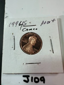 1994s Cameo Proof Lincoln Wheat Cent - #2 - Picture 1 of 3