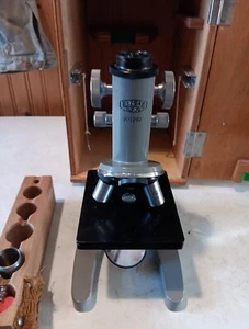 Serious Vintage Olympus HSB MICROSCOPE Tokyo Japan Excellent condition 301282 - Picture 1 of 23