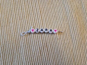 Schlüsselanhänger Anhänger Geschenk Einschulung Schulkind Zara - Bild 1 von 1