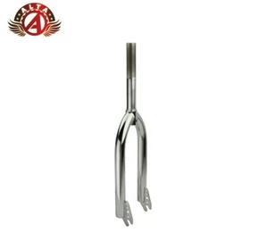 ALTA 20" BMX MX Bicycle Bike Fork Steel 1" Threaded Chrome. - Picture 1 of 1