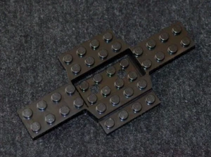 (1) 6x12 Black Car / Auto Chassis Brick Bricks ~NEW Lego - Picture 1 of 1