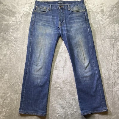 Lucky Brand 361 Vintage Straight Fit 34x30 Blue Jeans Stretch Medium Wash - Image 1 of 4