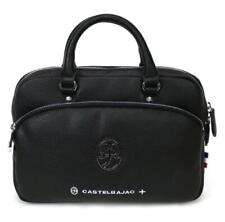 [Japan Used Bag] Castelbajac Handbag Black Golf