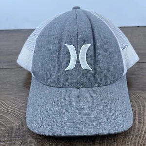 Hurley Snapback Hat Hurley Snapback Hat Gray Adjustable Hat Adult Fit Gray Hat - Picture 1 of 16