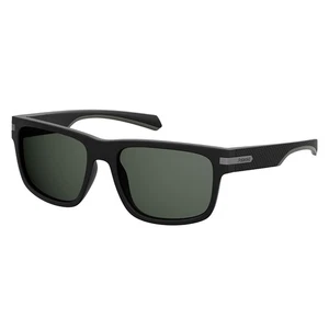 Polaroid PLD 2066/S 003_M9 Matte Black Plastic Sunglasses Grey Polarized Lens - Picture 1 of 2