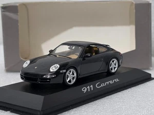 Porsche 911 (997) Carrera 2007 Black 1:43 Minichamps WAP  EXTREMELY RARE!! (4) - Picture 1 of 16