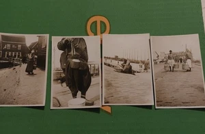 Fotos vintage años 50 Holanda escena holandesa pesca puerto ropa - Imagen 1 de 5