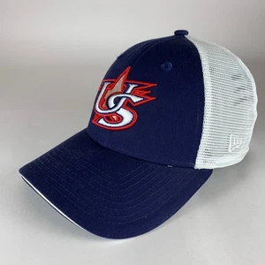 Gorra de camionero Team USA de béisbol azul marino New Era 9Forty Snapback - Imagen 1 de 5