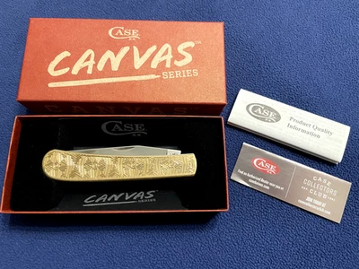 2021 Case XX M154SS 10956 Starburst Canvas Trapper Knife - New Stored Condition - Image 1 of 4