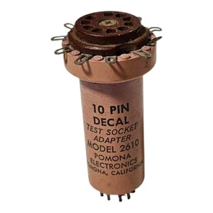 Pomona Test Socket Adapter Decal 10 Pin Model 2610 - Picture 1 of 3