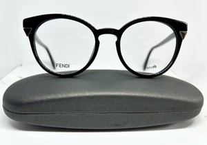 FENDI Damen Brille Brillengestell NEU Modell FF 0127 D28 in Farbe schwarz glänzend - Bild 1 von 12
