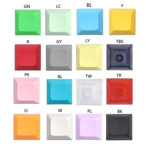 Multiple Color Keyboard Key Cap DIY Blank Personality Supplement Keycaps - Zdjęcie 1 z 21