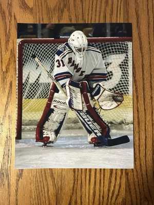 Vitali Yeremeyev New York Rangers Goalie Unsigned 8x10 Photo NHL Hockey - Image 1 of 2