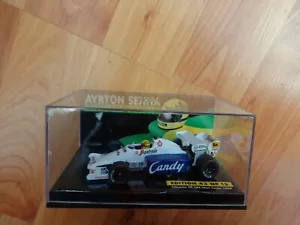MINICHAMPS 1/43 AYRTON SENNA TOLEMAN TG184 HART TURBO 1984 DIECAST F1 CAR - Picture 1 of 2