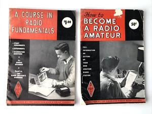 2- 1960's Become A Radio Amateur & Radio Fundamentals-American Radio Relay - Picture 1 of 8