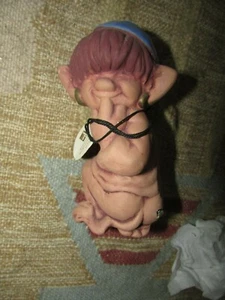 VINTAGE KERAMIK TROLL ORIG ETIKETT EWA JARENSKOG KERAMIX DESIGN - Bild 1 von 8