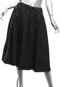 COMME DES GARCONS Womens Navy Gathered Circle Midi Long Skirt M AD2005 - Picture 1 of 5