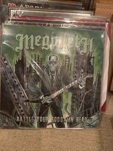 MEGADETH - Rattle Your Goddamn Damn Head  12" DOUBLE LP - Picture 1 of 2