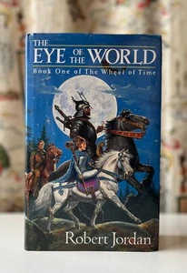 The Eye of the World Wheel Time Book One Robert Jordan HC 1st UK Edition 1990 - Picture 1 of 14