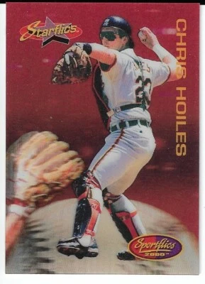 1994 Sportflics #180 Chris Hoiles Starflics Baltimore Orioles - Image 1 of 2